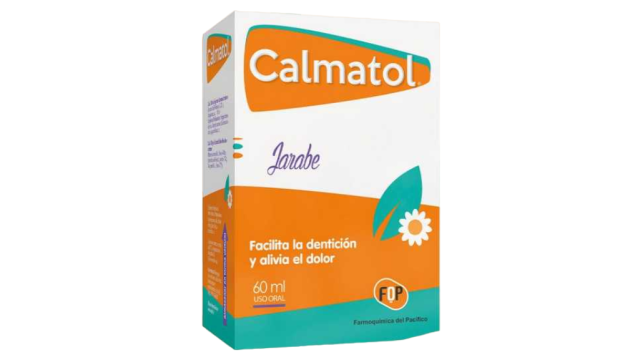 CALMATOL FLUIDO HERBACEO 3,300 GRAMOS JARABE X 60 ML FARMOQUIMICA DEL PACIFICO