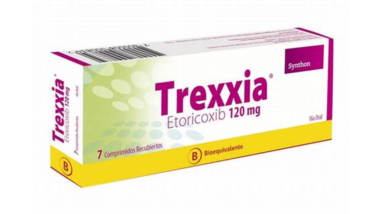 TREXXIA ETORICOXIB 120MG X 7 COMPRIMIDOS RECUBIERTOS 