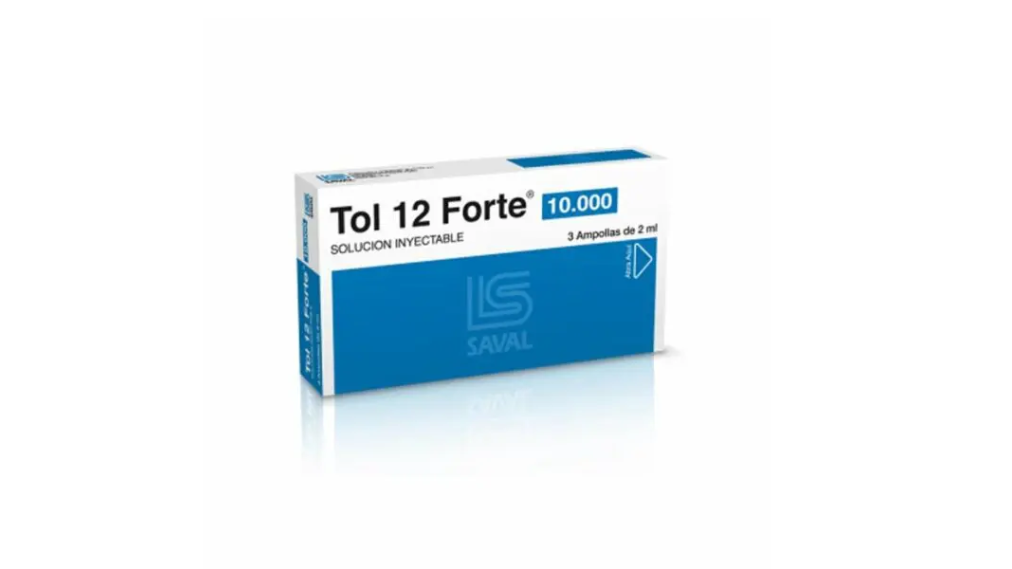 TOL 12 FORTE 10.000 X 3 AMPOLLAS DE 3 ML SOLUCION INYECTABLE SAVAL