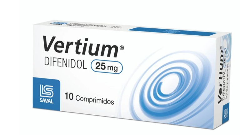 VERTIUM DIFENIDOL 25 MG X 10 COMPRIMIDOS