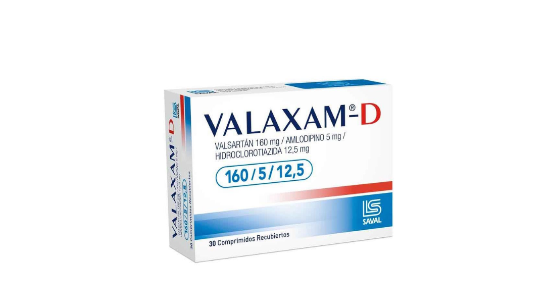 VALAXAM-D VALSARTAN+AMLODIPINO+HIDROCLOROTIAZIDA 160/5/12,5MG X 30 COMPRIMIDOS RECUBIERTOS SAVAL