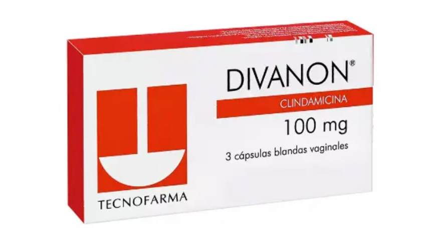 DIVANON CLINDAMICINA 100 MG X 3 CAPSULAS BLANDAS VAGINALES TECNOFARMA
