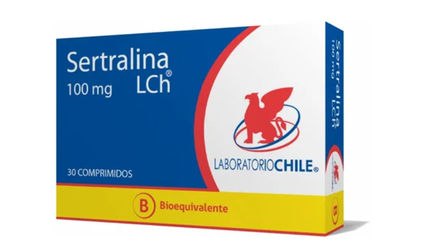 SERTRALINA 100 MG X 30 COMPRIMIDOS