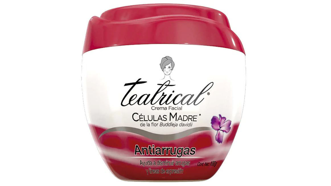 TEATRICAL CREMA FACIAL ANTIARRUGAS X 100 GRAMOS