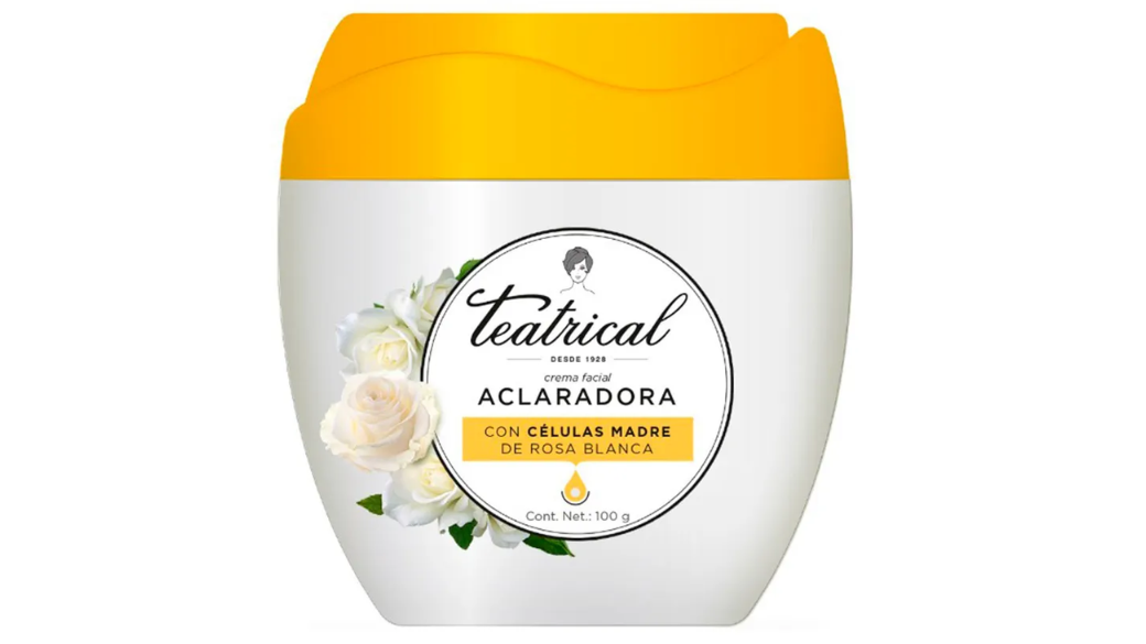 TEATRICAL CREMA FACIAL ACLARADORA X 100 GR