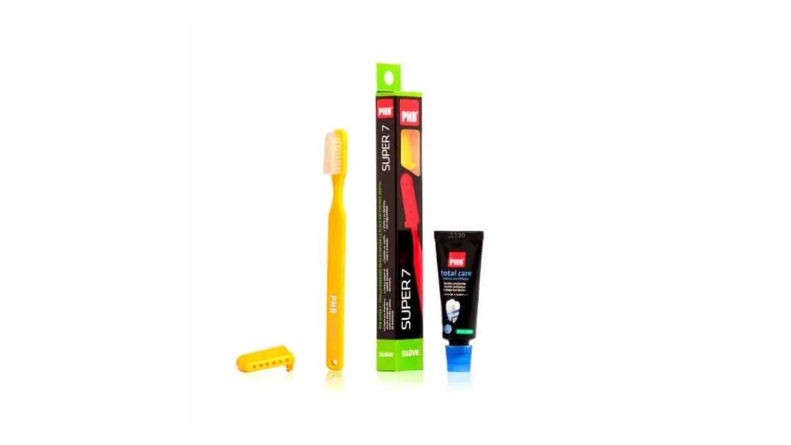 PHB SUPER 7 CEPILLO DENTAL SUAVE + PASTA DENTAL X 1 UNIDAD