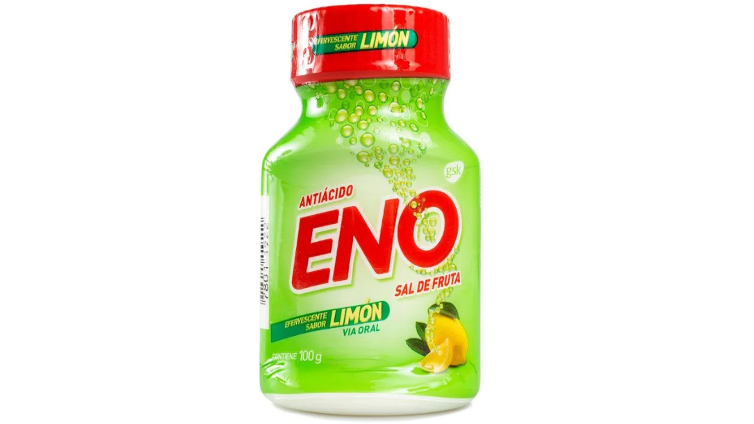 ENO LIMON ANTIACIDO SAL DE FRUTA POLVO X 100 GRAMOS