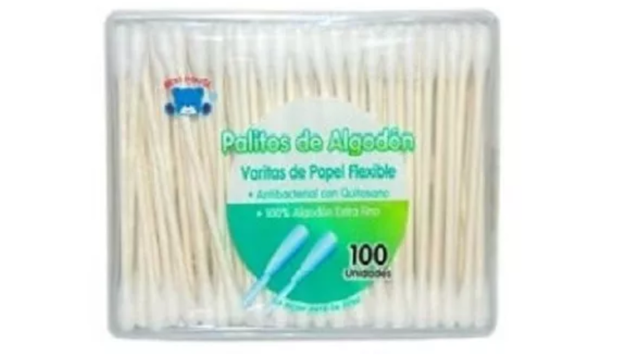 BEST HOUSE PALITOS DE ALGODON CAJA X 100 UNIDADES