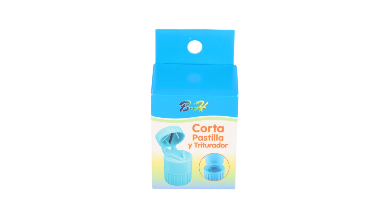 TRITURADOR Y CORTA PASTILLAS X 1 UNIDAD BH