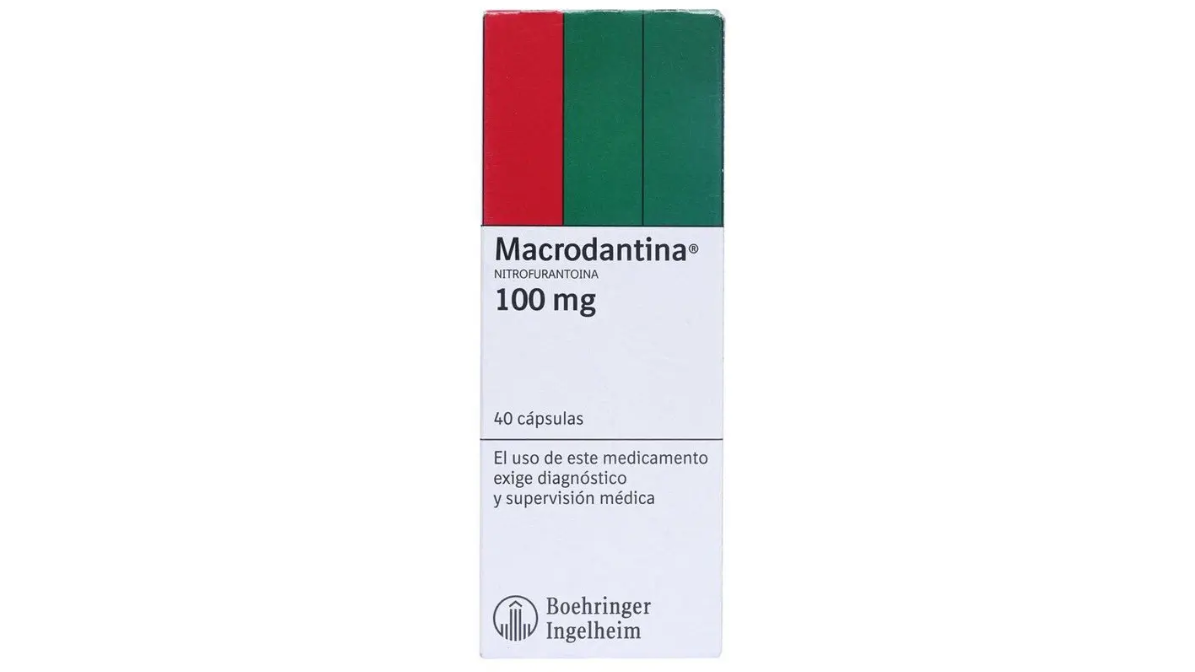 MACRODANTINA NITROFURANTOINA 100 MG X 40 CAPSULAS