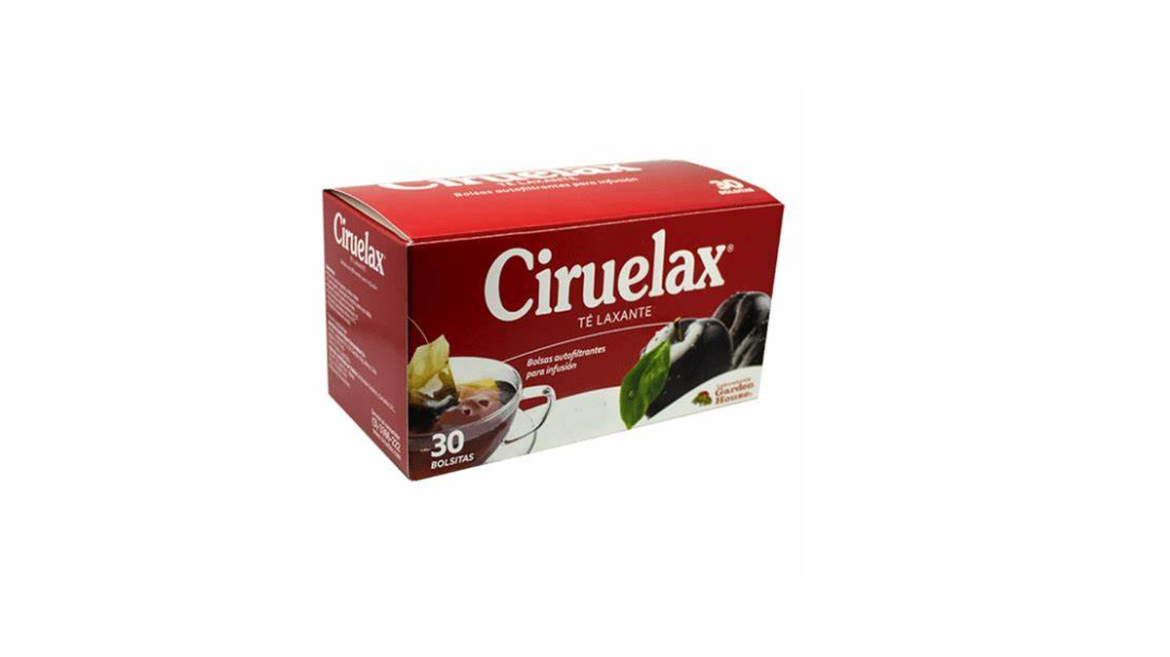 CIRUELAX TE PARA INFUSION 1500 MG X 30 BOLSITAS GARDEN HOUSE
