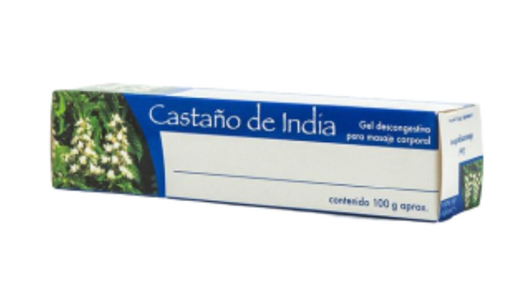 CASTAÑO DE INDIA GEL DESCONGESTIVO X 100 GRAMOS