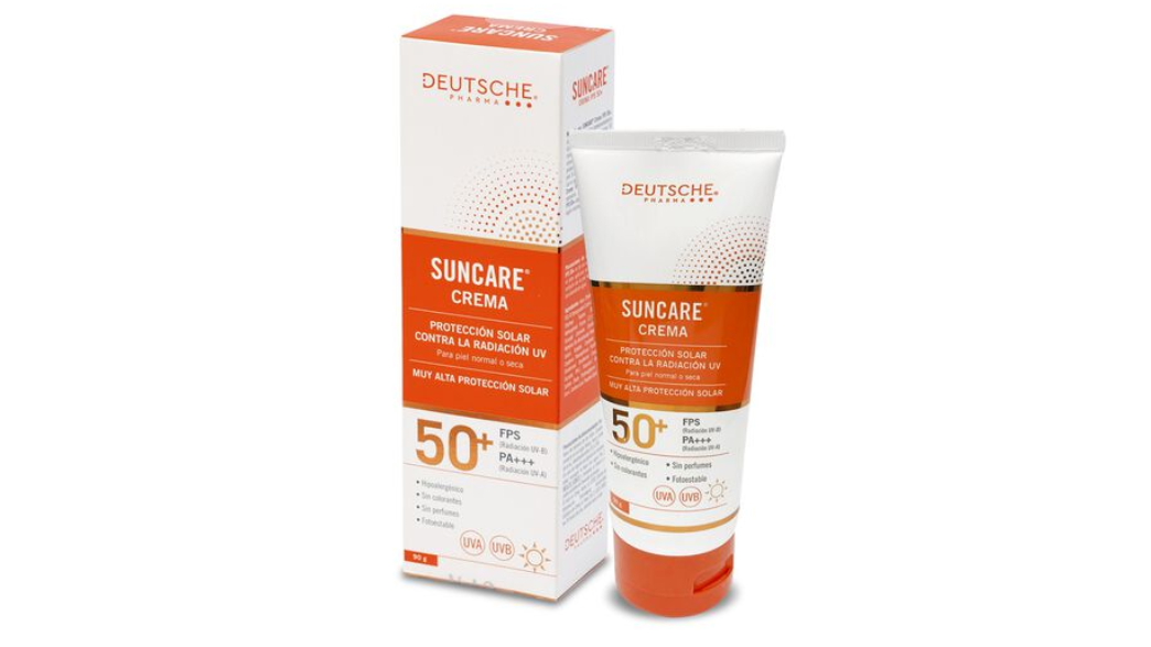 SUNCARE GEL 50 FPS PROTECCION SOLAR PIEL GRASA O MIXTA X 90 GRAMOS 
