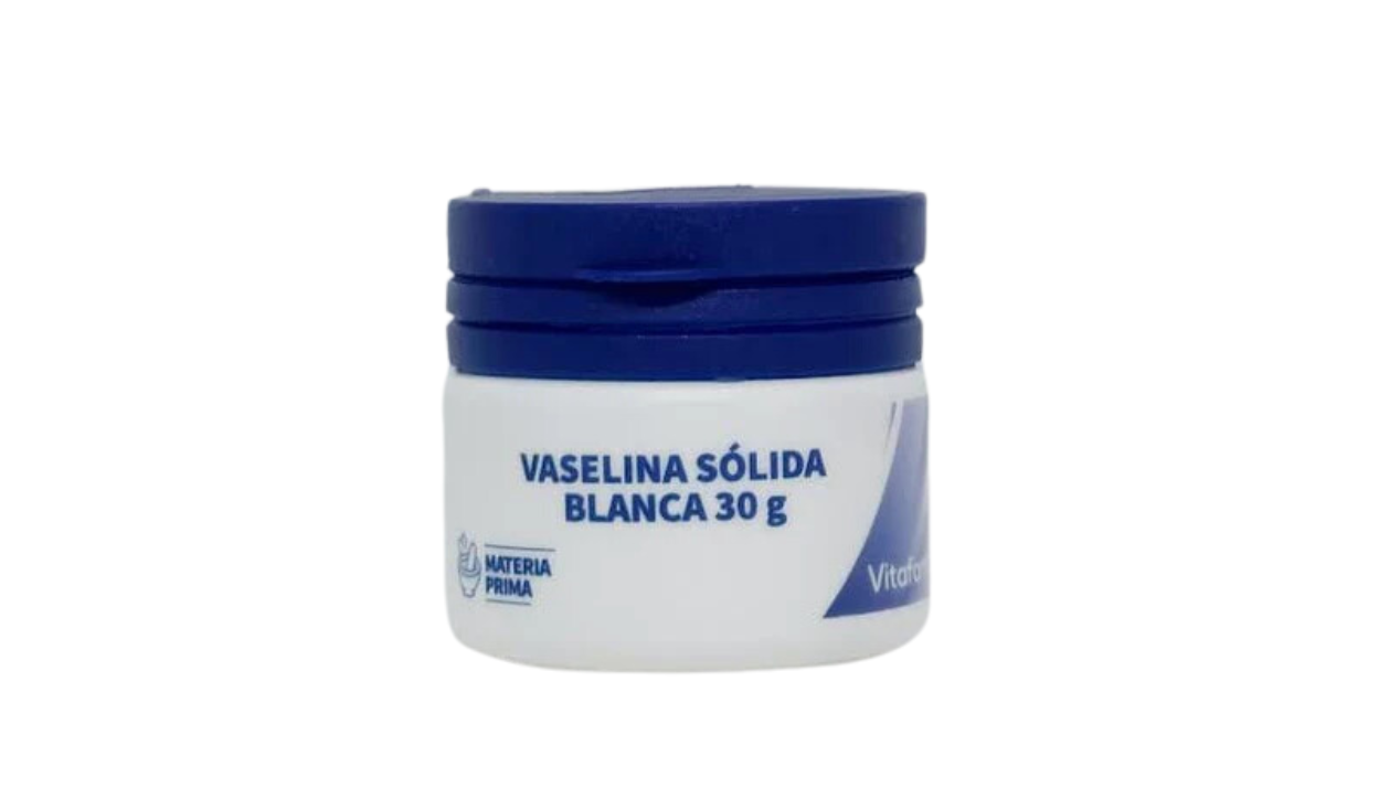 VASELINA SOLIDA BLANCA X 30 GRAMOS 