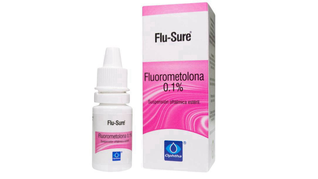 FLUSURE FLUOROMETOLONA 0,1 X 5 ML OPHTHA