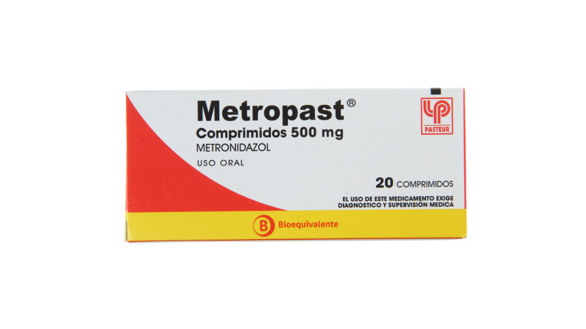 METROPAST METRONIDAZOL 500MG X 20 COMPRIMIDOS PASTEUR