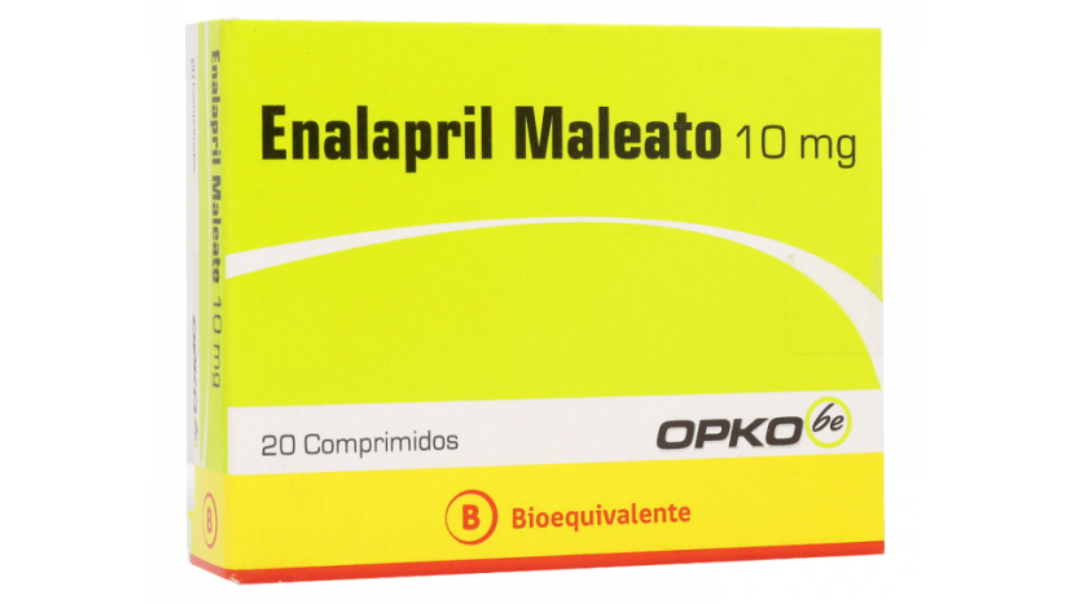 ENALAPRIL 10 MG X 20 COMPRIMIDOS