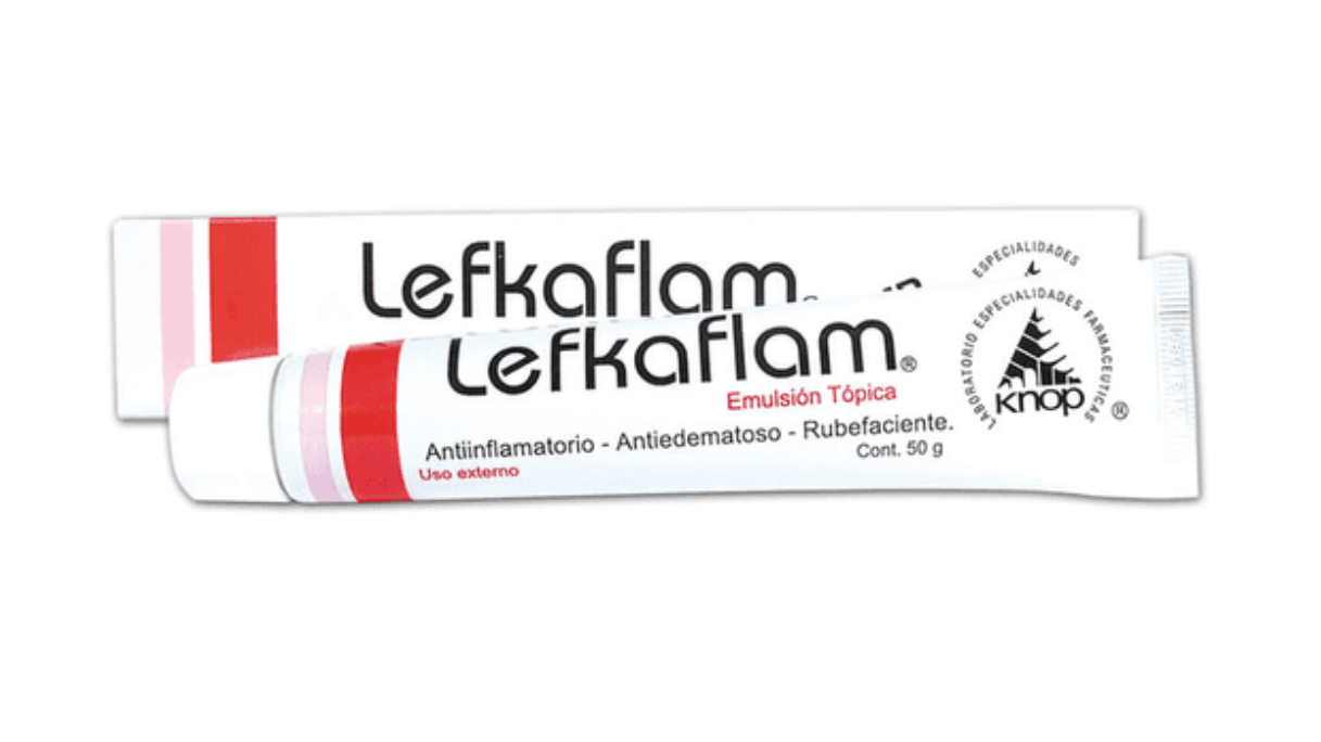 LEFKAFLAM ANTIINFLAMATORIO X 50 GRAMOS KNOP