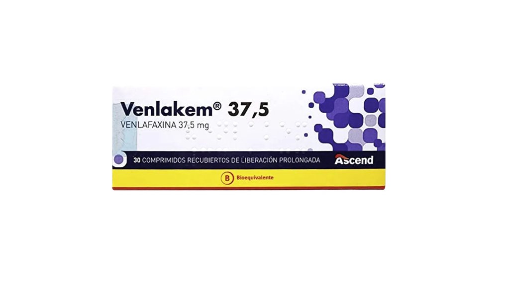 VENLAKEM VENLAFAXINA 37,5 MG X 30 COMPRIMIDOS RECUBIERTOS LP