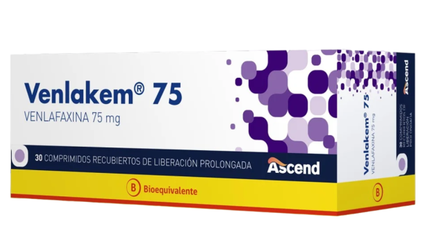 VENLAKEM VENLAFAXINA 75 MG X 30 COMPRIMIDOS RECUBIERTOS DE LIBERACION PROLONGADA