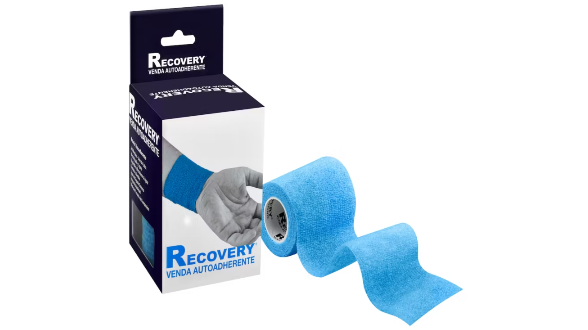 RECOVERY VENDA AUTOADHERENTE CELESTE X 1 UNIDAD