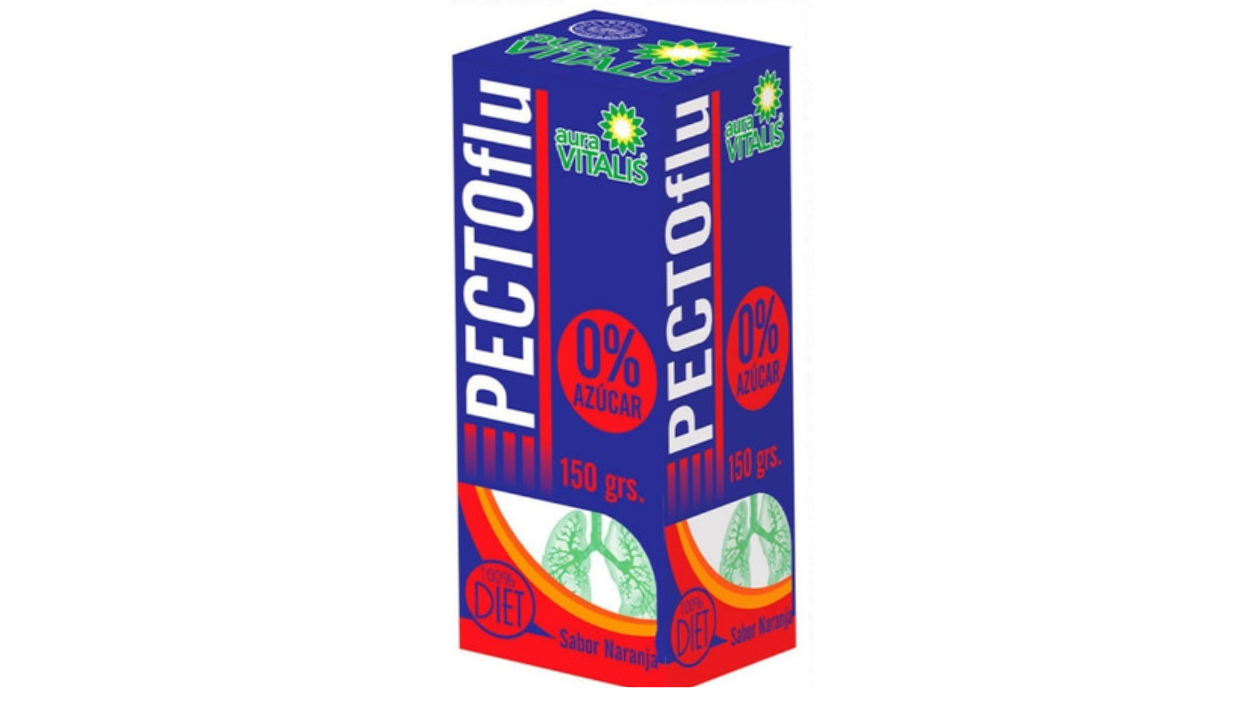 PECTOFLU SABOR NARANJA X 150 GRAMOS AURA VITALIS