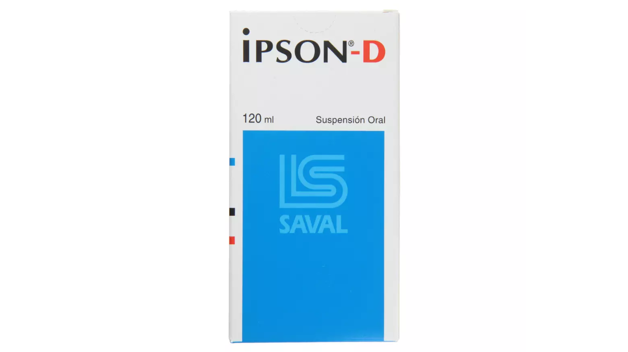 IPSON D IBUPROFENO/PSEUDOEFEDRINA X 120 ML