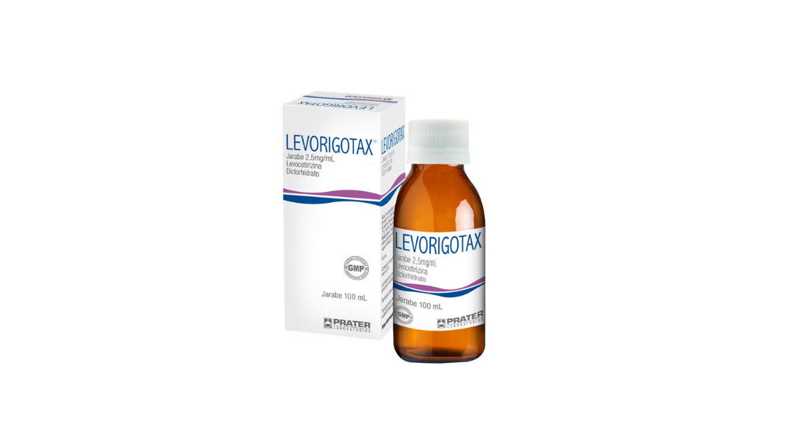 LEVORIGOTAX LEVOCETIRIZINA 2,5 MG/5 ML X 100 ML PRATER