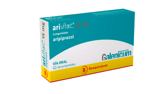 ARIVITAE ARIPIPRAZOL 15MG X 28 COMPRIMIDOS