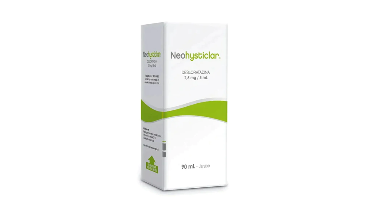 NEOHYSTICLAR DESLORATADINA 2,5MG/5ML X 90ML MINTLAB