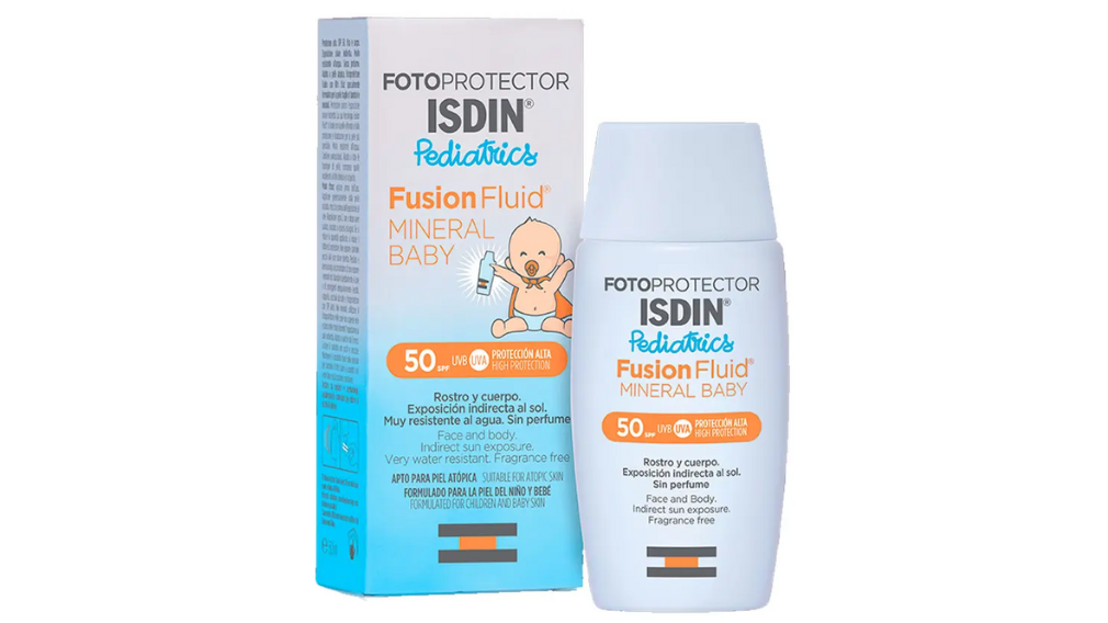 ISDIN FOTOPROTECTOR PEDIATRICS FUSION FLUID MINERAL BABY 50 SPF X 50 ML 