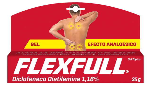 FLEXFULL DICLOFENACO DIETILAMINA 1,16% GEL TOPICO X 35 GRAMOS 