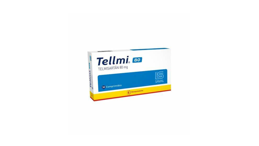 TELLMI TELMISARTAN 80 MG X 30 COMPRIMIDOS SAVAL