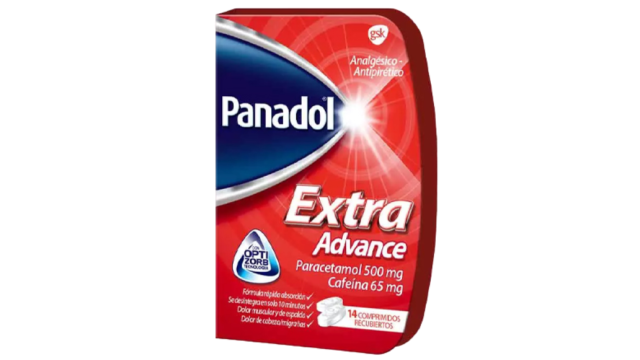 PANADOL EXTRA ADVANCE PARACETAMOL 500 MG CAFEINA 65MG X 14 COMPRIMIDOS GSK