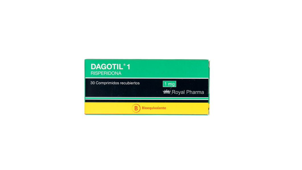 DAGOTIL 1 RISPERIDONA  1MG X 30 COMPRIMIDOS RECUBIERTOS ROYAL PHARMA