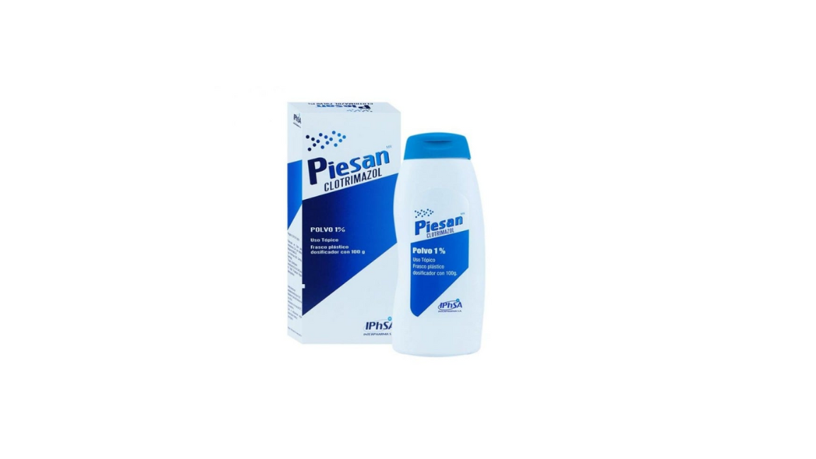 PIESAN CLOTRIMAZOL 1G POLVO 1% X 100 GRAMOS IPHSA
