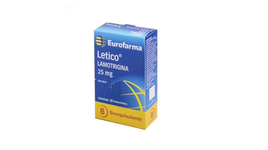 LETICO LAMOTRIGINA 25 MG X 30 COMPRIMIDOS EUROFARMA