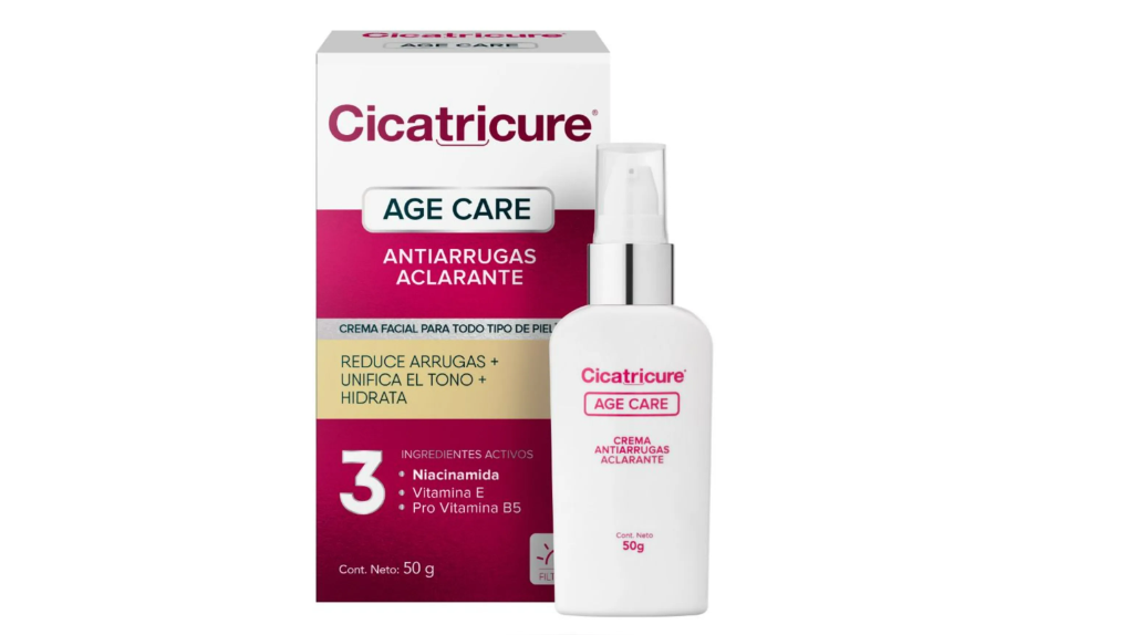 CICATRICURE AGE CARE ANTIARRUGAS ACLARANTE X 50 GRAMOS