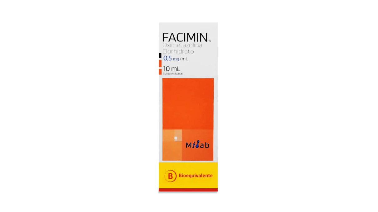 FACIMIN OXIMETAZOLINA 0,5MG/ML X 10ML MINTLAB