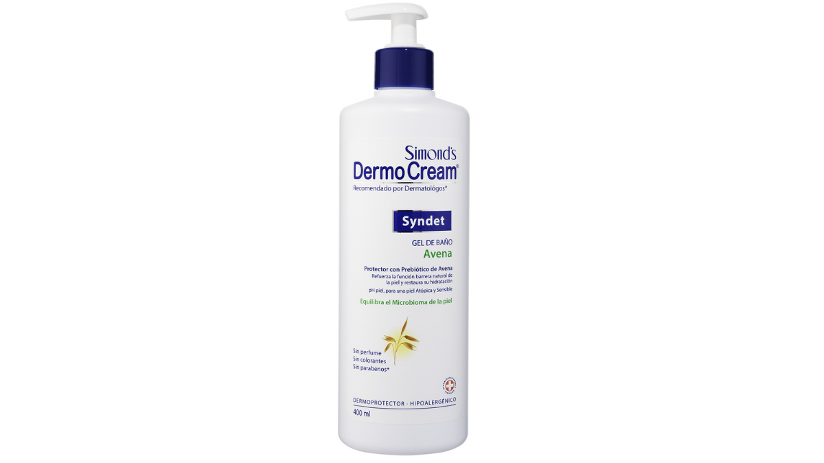SIMONDS DERMOCREAM SYNDET GEL DE BAÑO AVENA X 400 ML