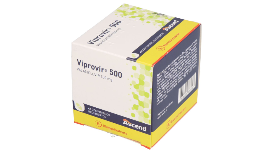 VIPROVIR VALACICLOVIR 500 MG X 42 COMPRIMIDOS RECUBIERTOS ASCEND