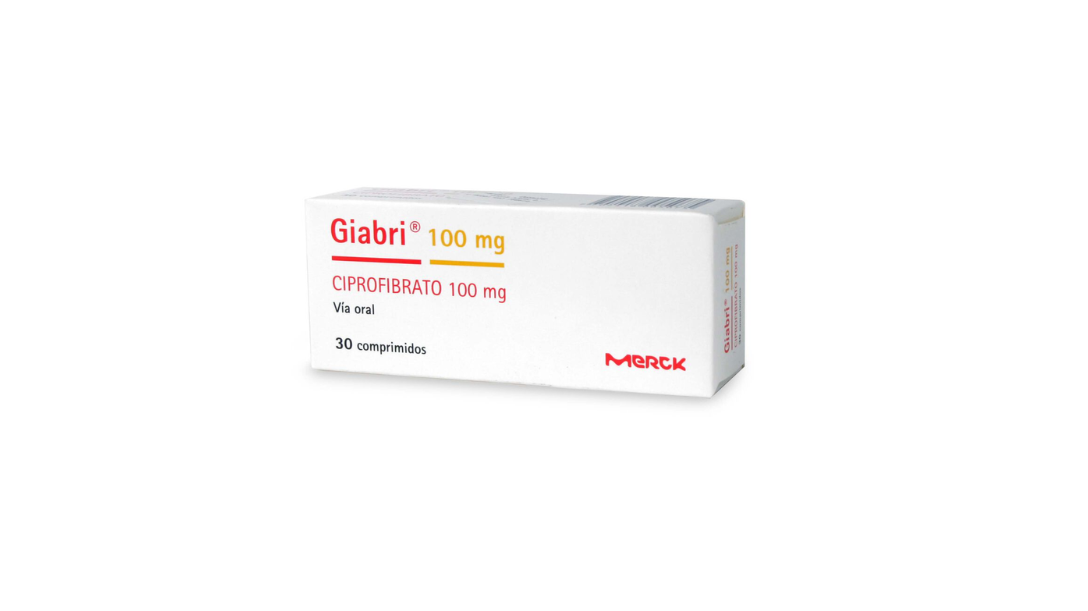 GIABRI CIPROFIBRATO 100 MG X 30 COMPRIMIDOS MERCK