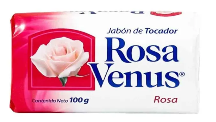 JABON DE TOCADOR ROSA VENUS ROSA X 100 GRAMOS 