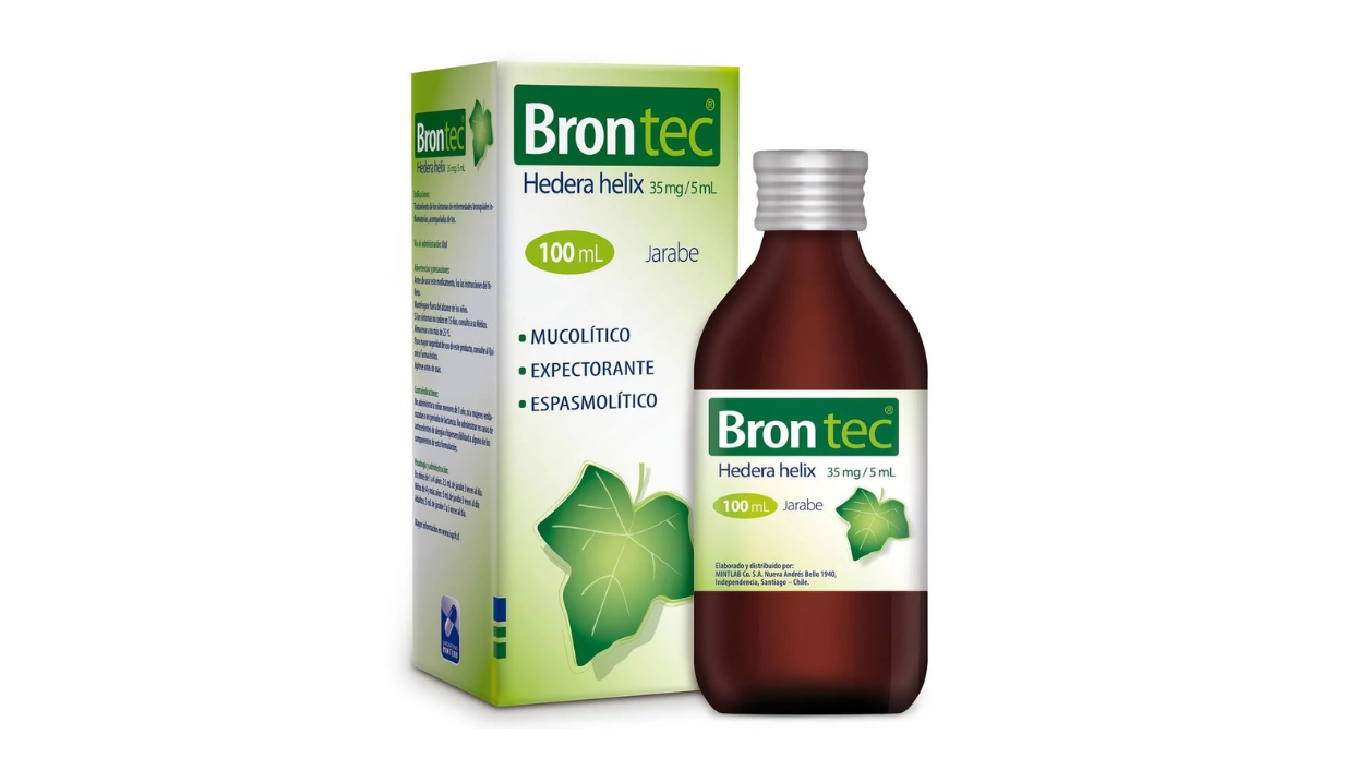 BRONTEC HEDERA HELIX 35MG/5ML JARABE X 100ML