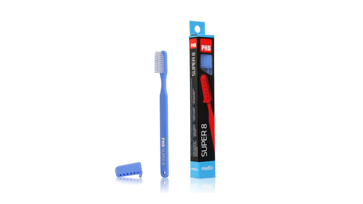 PHB SUPER 8 CEPILLO DENTAL MEDIO X 1 UNIDAD