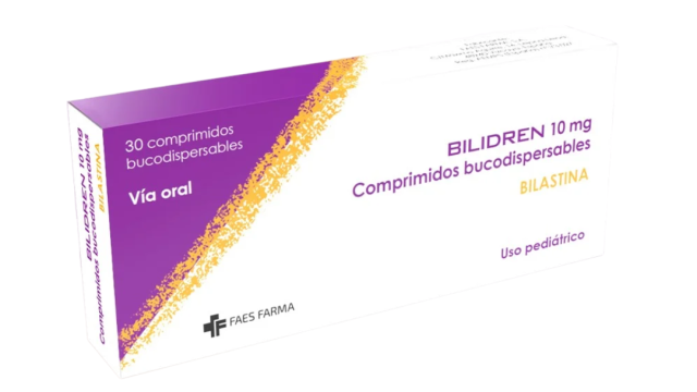 BILIDREN BILASTINA 10 MG X 30 COMPRIMIDOS BUCODISPERSABLES FAES FARMA