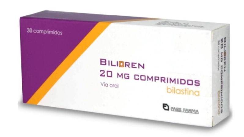 BILIDREN BILASTINA 20 MG X 30 COMPRIMIDOS FAES FARMA