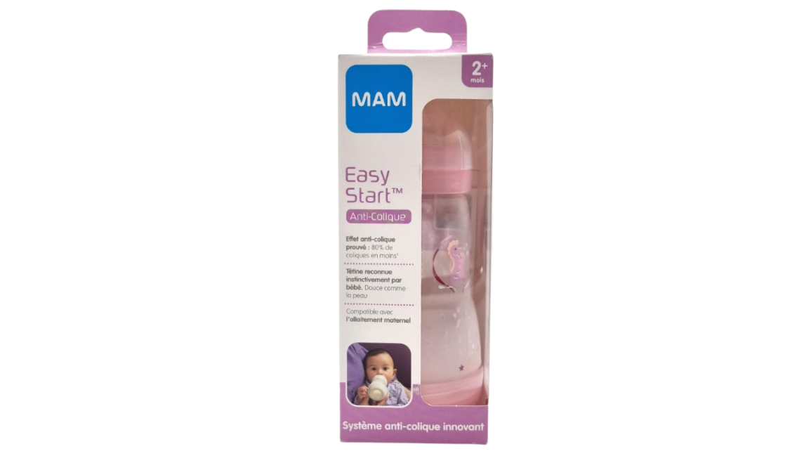 MAM MAMADERA EASY START ANTICOLICOS X 260 ML