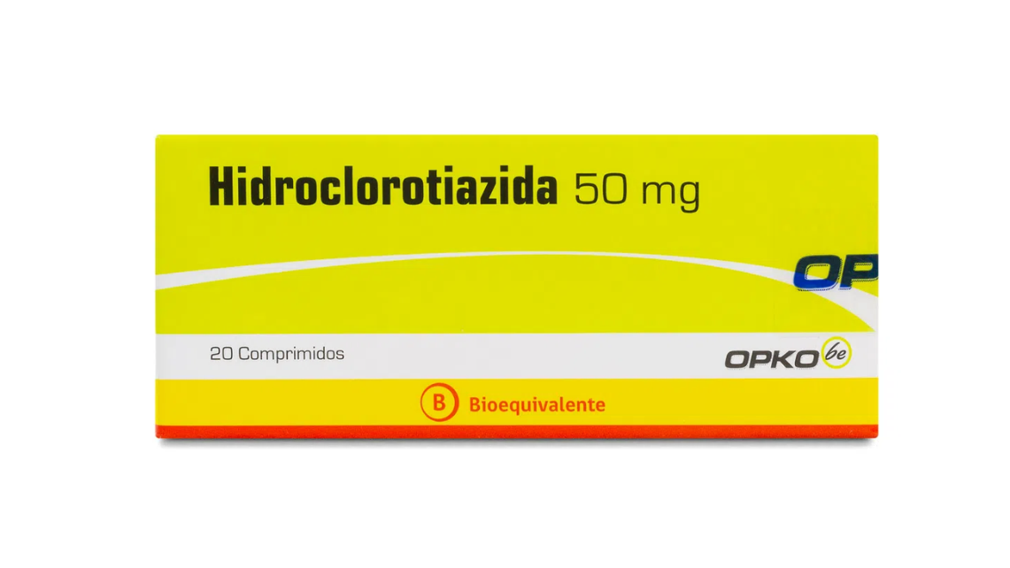 HIDROCLOROTIAZIDA 50 MG X 20 COMPRIMIDOS