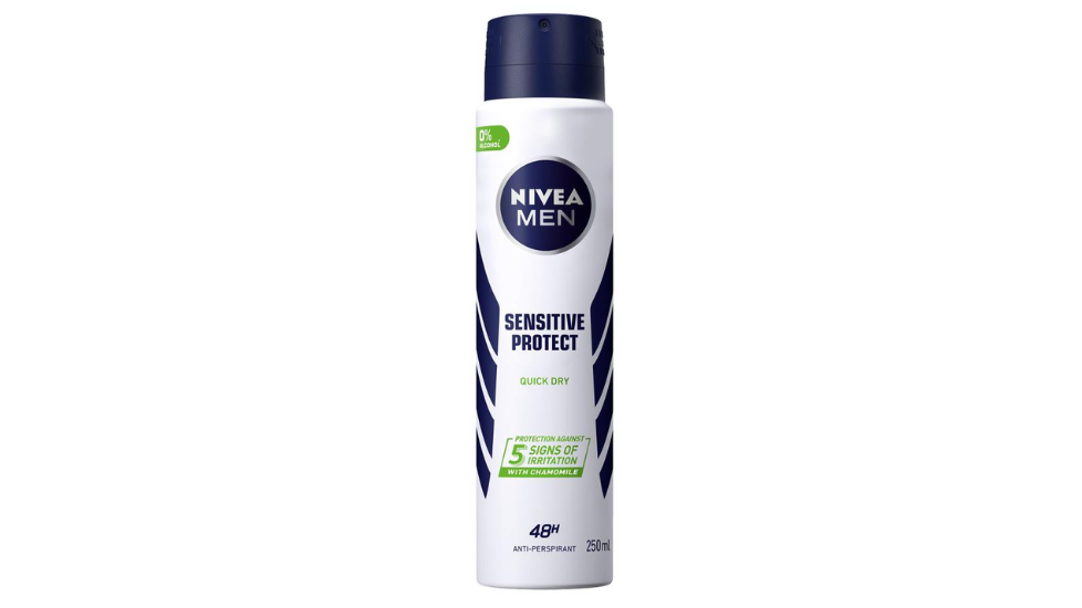 NIVEA MEN SENSITIVE PROTECT 48H ANTITRANSPIRANTE SPRAY X 150 ML